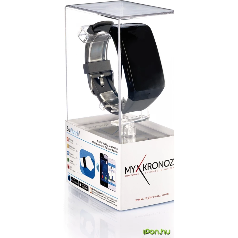 MYKRONOZ ZeWatch 2 grey iPon hardware and software news