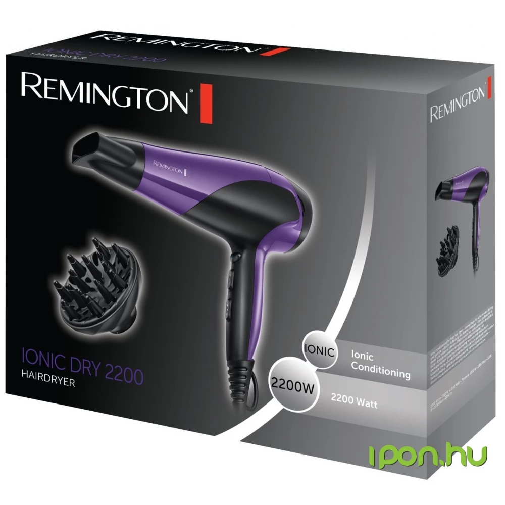 REMINGTON D3190 Damage Control hair dryer (Basic guarantee)