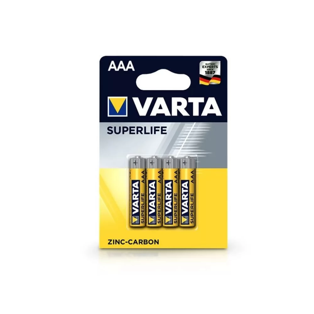VARTA SUPERLIFE R03 AAA 4pcs VARTA SUPERLIFE R03 AAA 4pcs