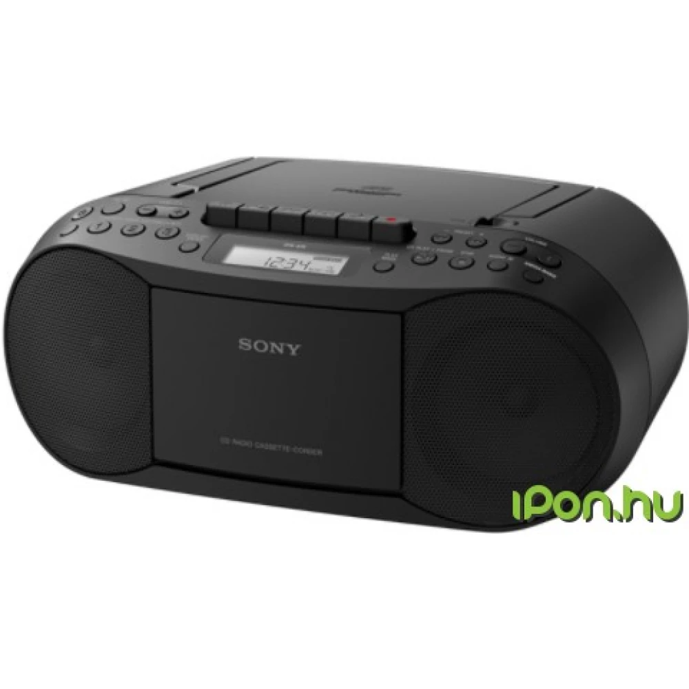 SONY CFD-S70 CD-s cassette tape recorder radio black - iPon - hardware and  software news, reviews, webshop, forum