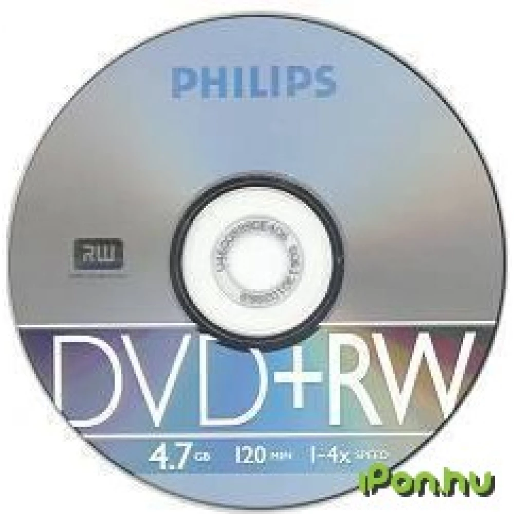 PHILIPS DVD+RW 4x 1buc