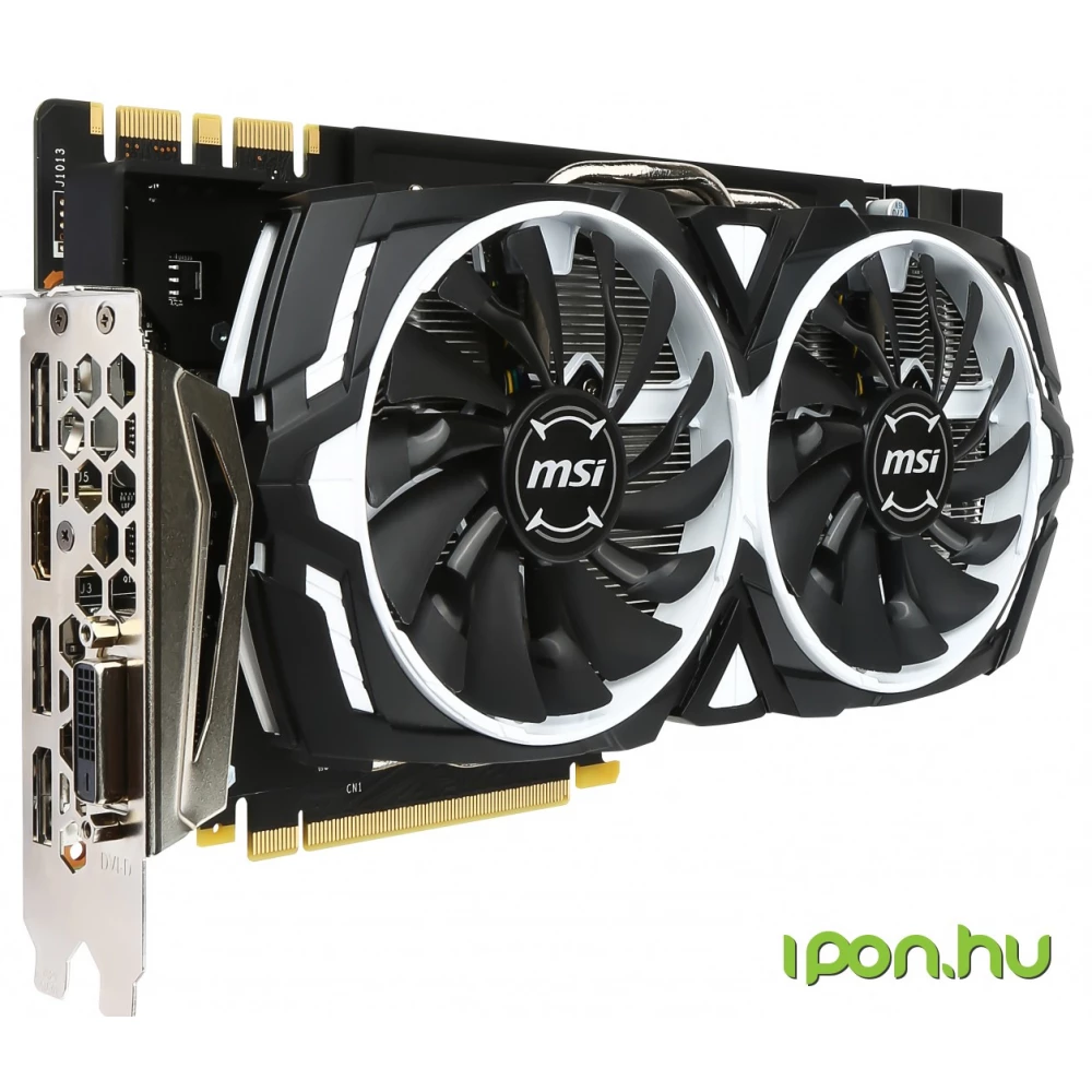 Engage gown tank MSI GTX 1080 ARMOR 8G OC GeForce GTX 1080 8GB GDDR5X OC PCIE - iPon -  hardware and software news, reviews, webshop, forum