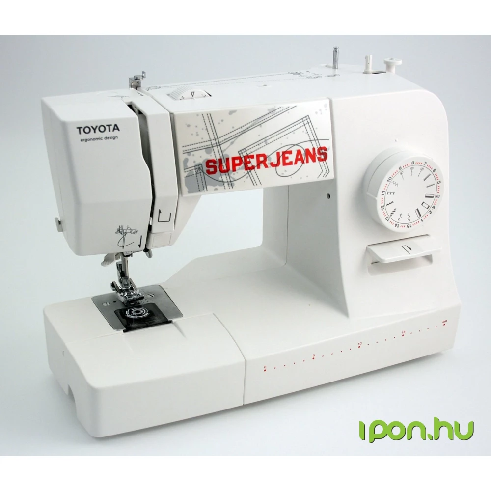 TOYOTA Super Jeans sewing machine - iPon - and software news, reviews, webshop,