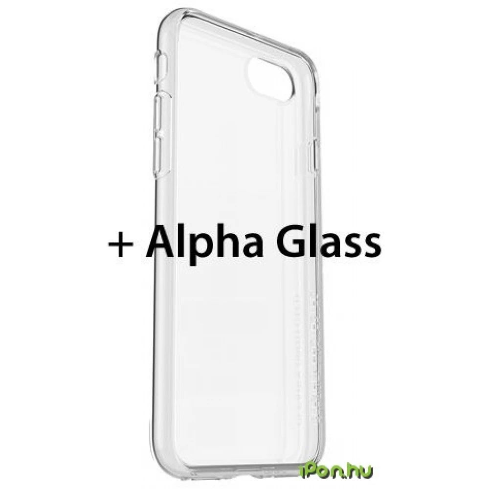 OTTERBOX Clearly Protected Skin + Alpha Glass For iPhone 7