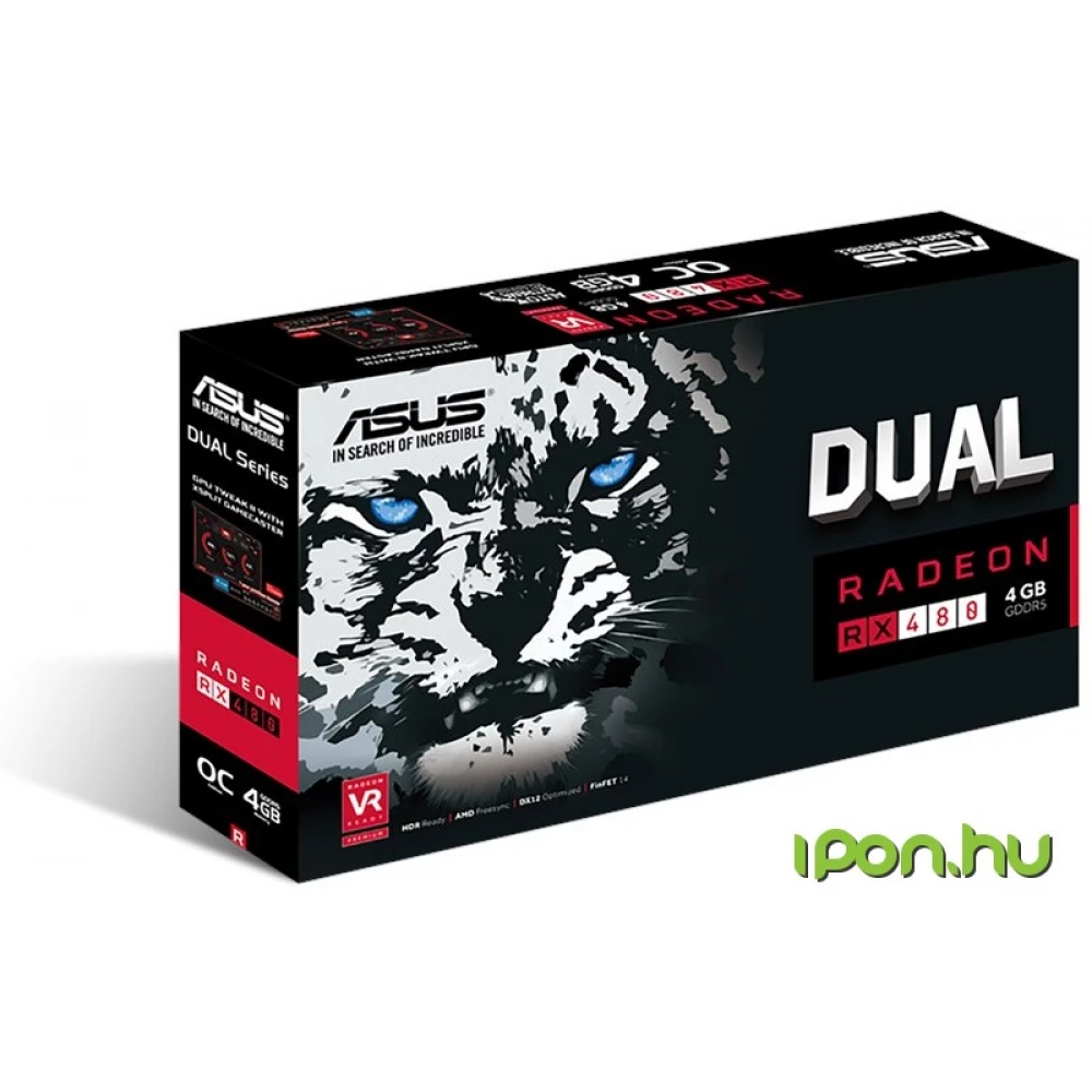 Asus dual 2025 rx 480 4gb