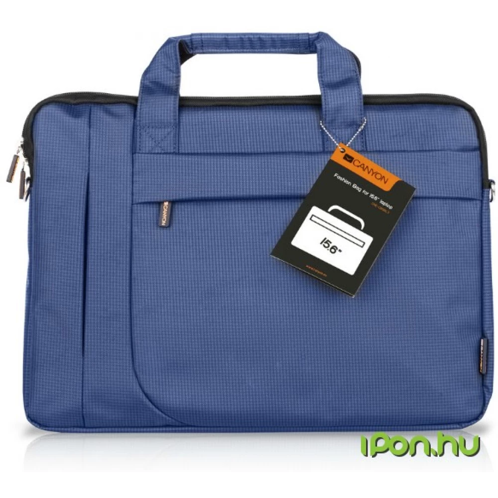 CANYON Fashion toploader Bag for 15.6" laptop albastru