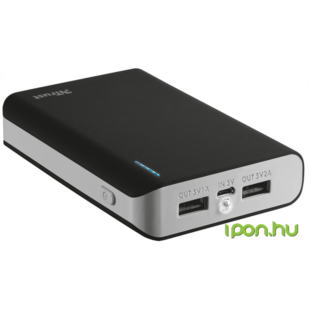 TRUST 21227 Primo PowerBank 8800 Portable Charger black - - hardware and software news, reviews, forum