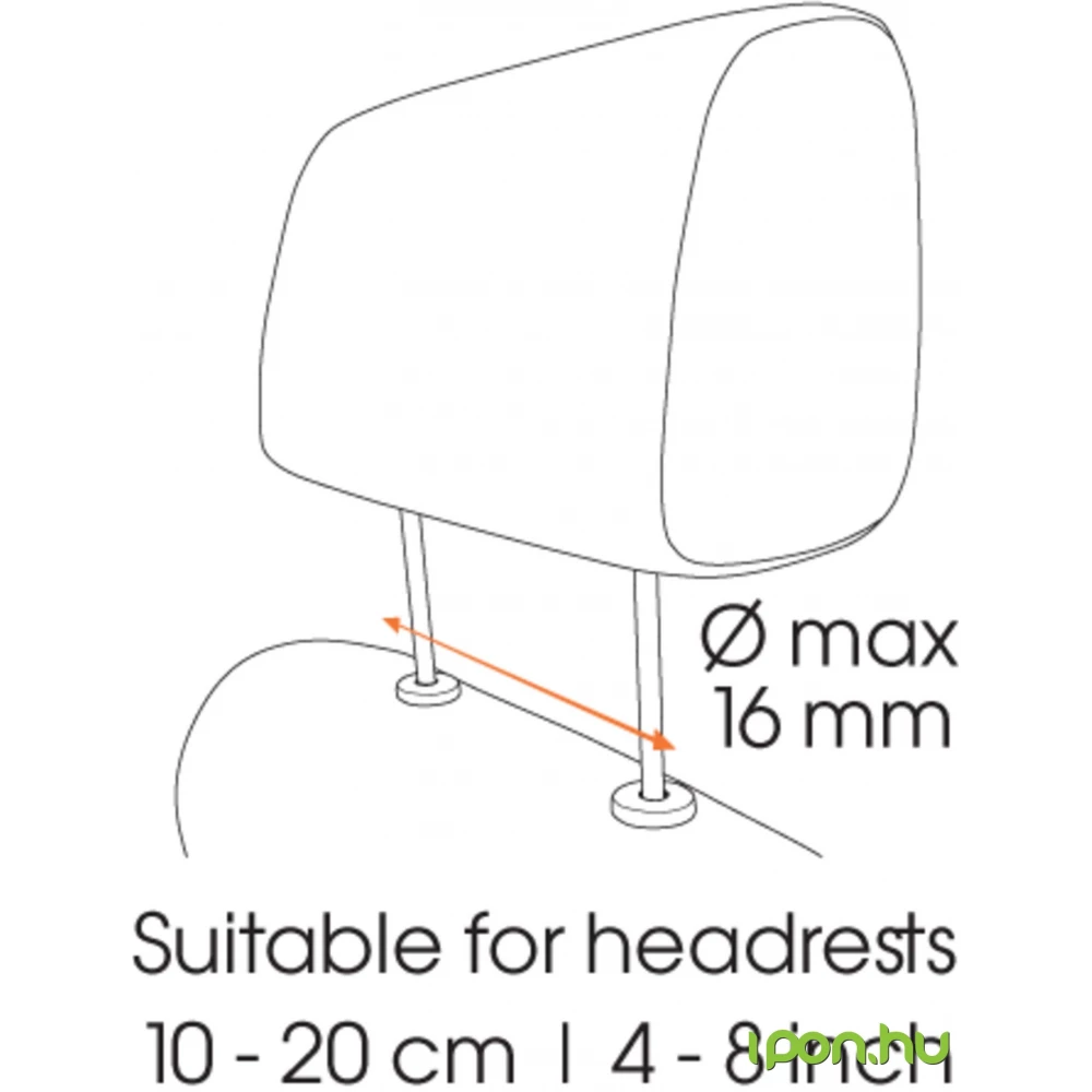 Vogels Tms 1020 Universal Stand For Headrest 7 13 For Devices Black Ipon Hardware And Software News Reviews Webshop Forum