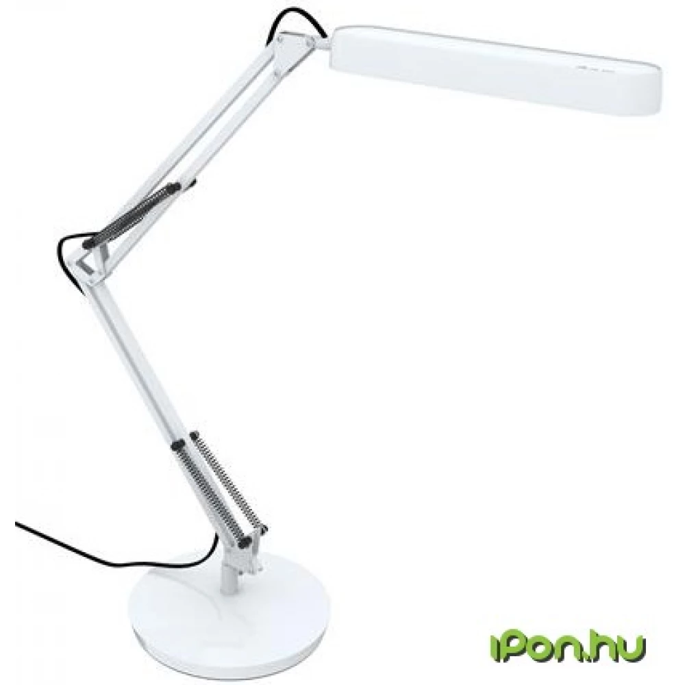 ALBA Tisch- Lampe kompakt Leuchtstofflampe 11 W Fluoscope Weiß