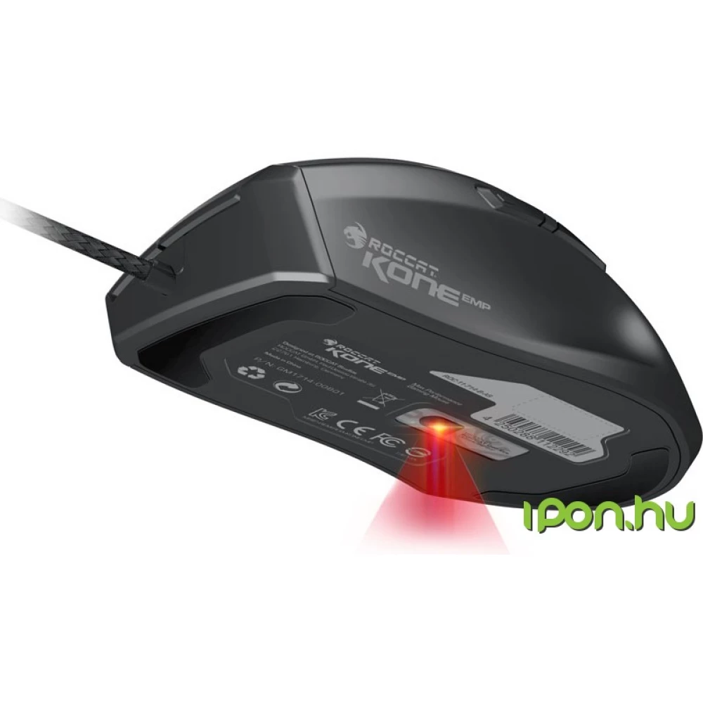 Roccat Kone Emp Gaming Mouse Black Ipon Hardware And Software News Reviews Webshop Forum