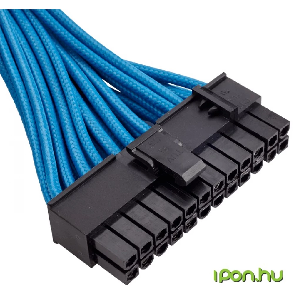 CORSAIR Premium Individually Sleeved PSU Cable Kit Starter Package Type 4 (Generation 3) blue