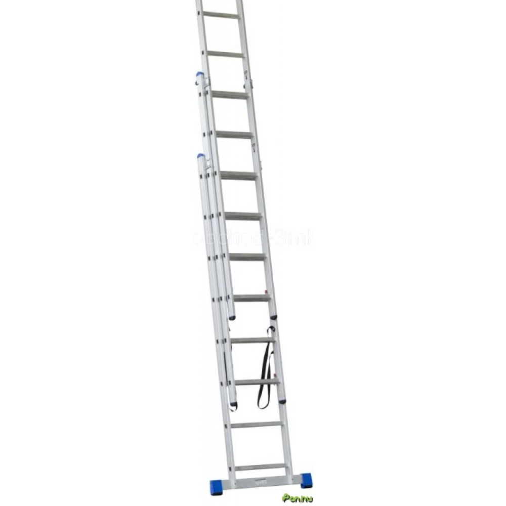 G21 Aluminum ladder 3 pieces 5.1 meter 3x8 fok