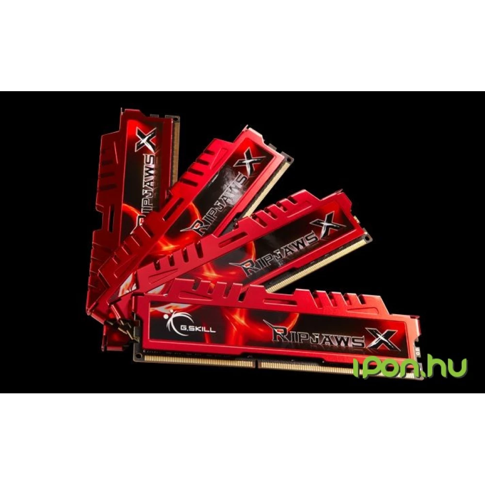 G.SKILL 32GB RipjawsX DDR3 1600MHz CL10 KIT F3-12800CL10Q-32GBXL