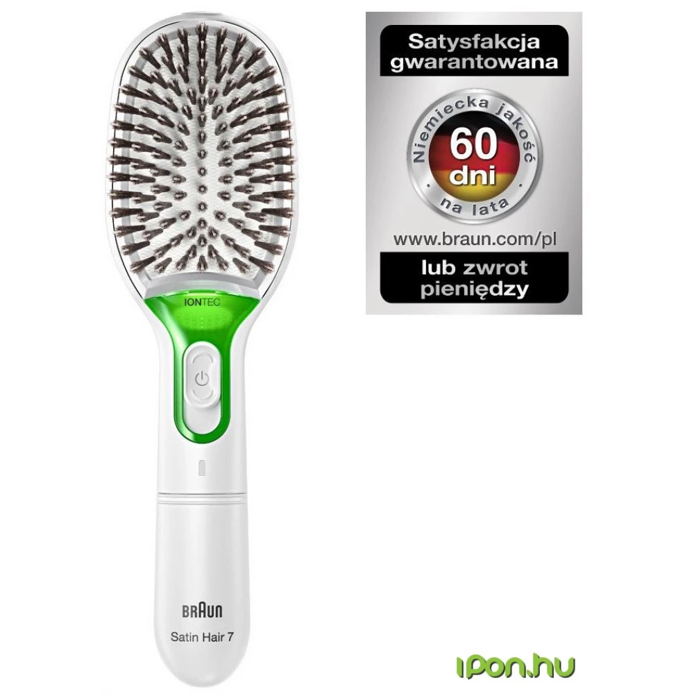 BRAUN BR750 Satin Hair 7 hairbrush cable without white (Basic guarantee) -  iPon - hardware and software news, reviews, webshop, forum