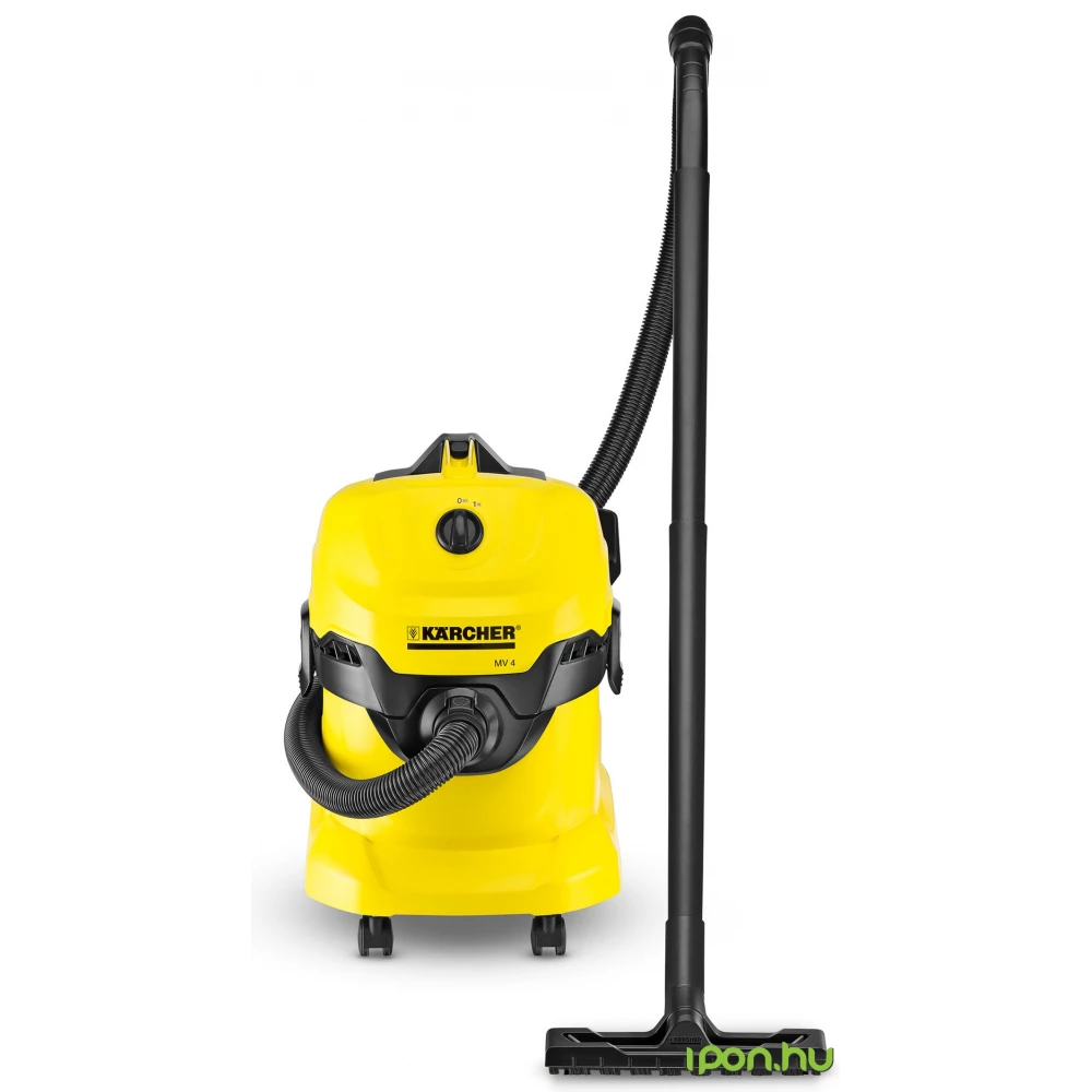 KARCHER WD 4 (MV 4) moist - dry vacuum cleaner - iPon - hardware and  software news, reviews, webshop, forum