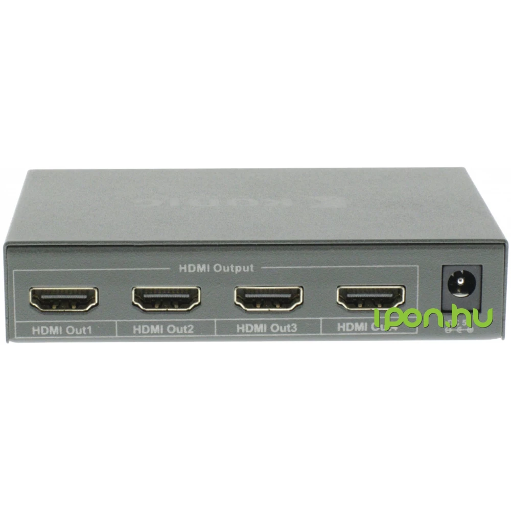 KÖNIG HDMI Splitter Gray 11cm KNVSP3404 - iPon - software news, webshop,