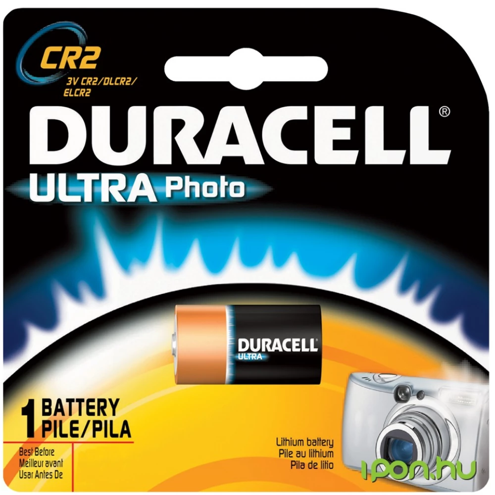 DURACELL Ultra Photo CR2 element 1kom
