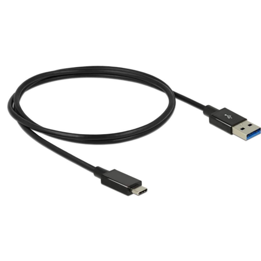 DELOCK USB 3.1 Type C USB 3.1 Transformator Schwarz 1m 83983