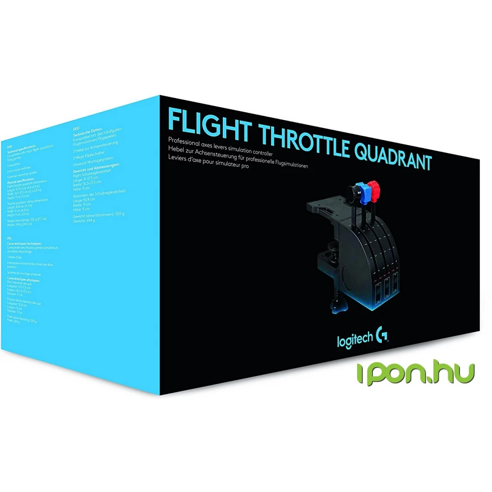 LOGITECH G Saitek Pro Flight Throttle Quadrant - iPonshop.de