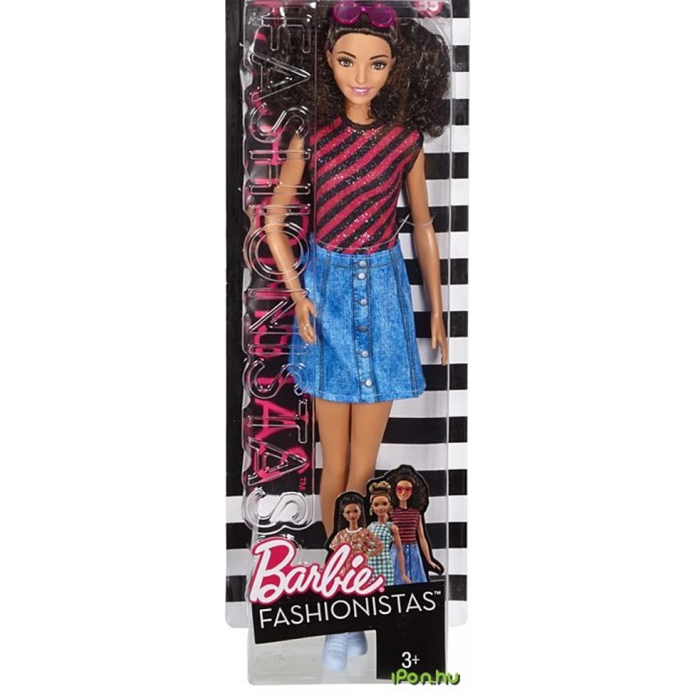 MATTEL DVX77 Barbie Fashionistas Doll 55 Denim Dazzle Tall
