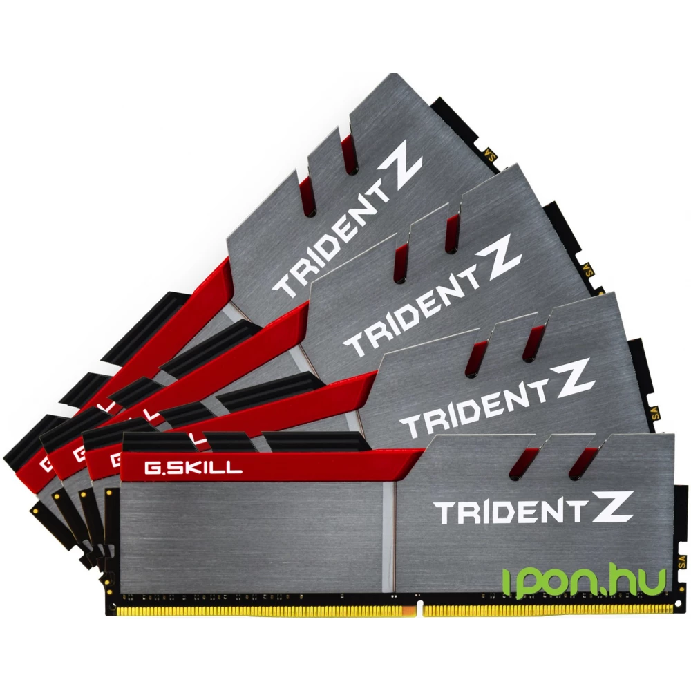 G.SKILL 64GB Trident Z DDR4 3200MHz CL16 KIT F4-3200C16Q-64GTZ - iPon -  hardware and software news, reviews, webshop, forum