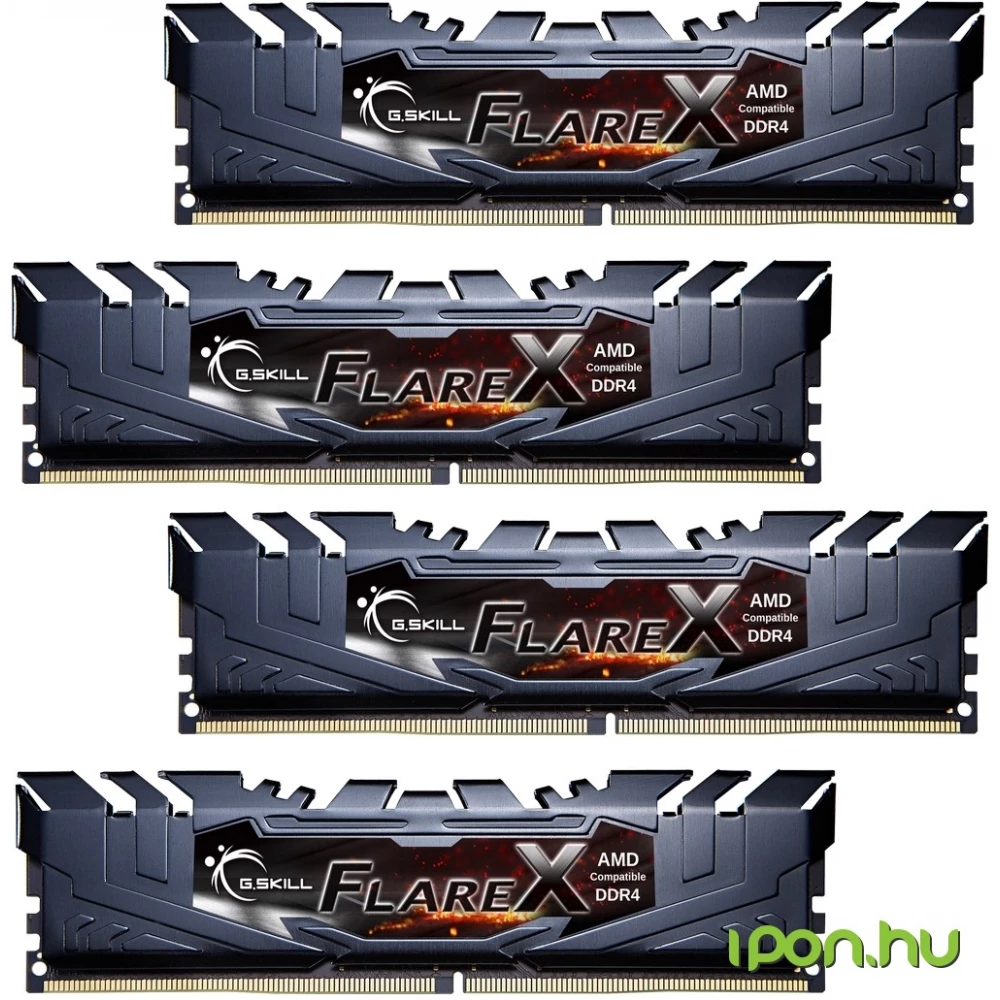 G.SKILL 32GB Flare X DDR4 3200MHz CL14 KIT F4-3200C14Q-32GFX
