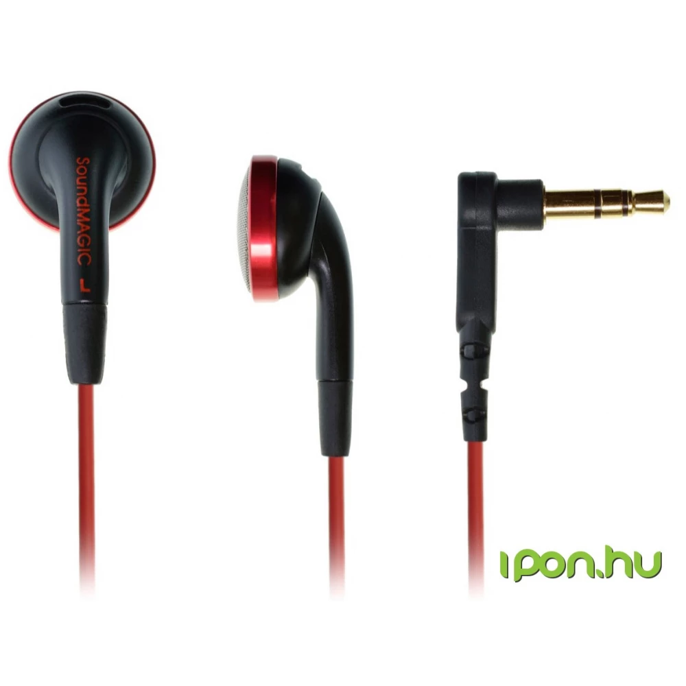 SOUNDMAGIC EP30 Earbuds slušalice crna i crvena