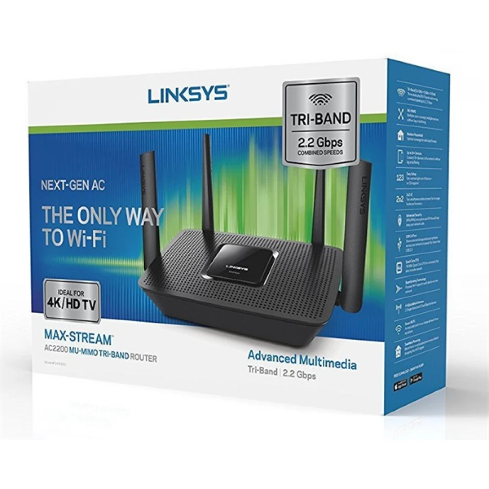 Linksys Tri-Band WiFi store Router