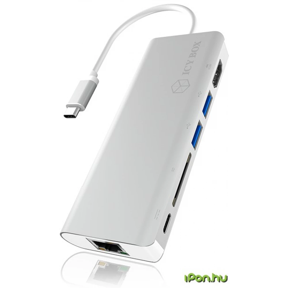 ICY BOX IB-DK4034-CPD USB Type-C notebook DockingStation - iPon.hu