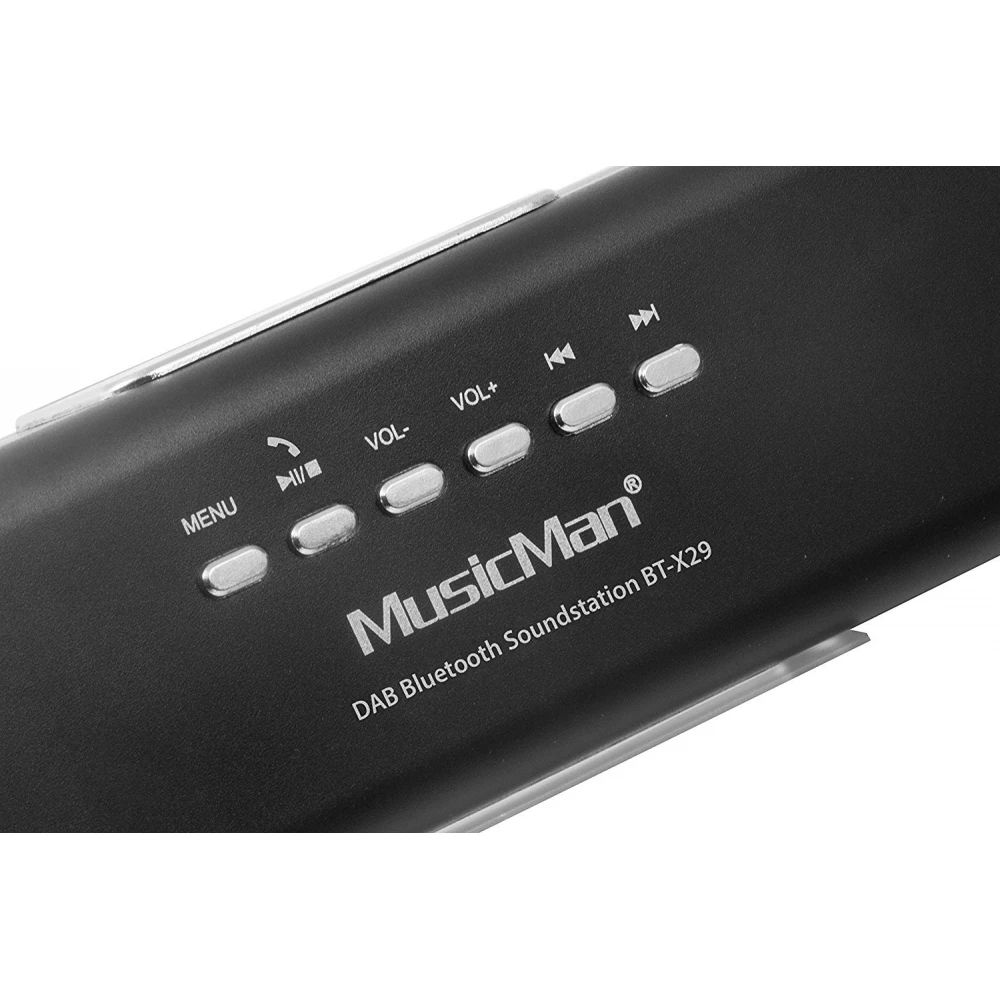 TECHNAXX MusicMan BT-X29 DAB Bluetooth Soundstation black - iPon - hardware  and software news, reviews, webshop, forum