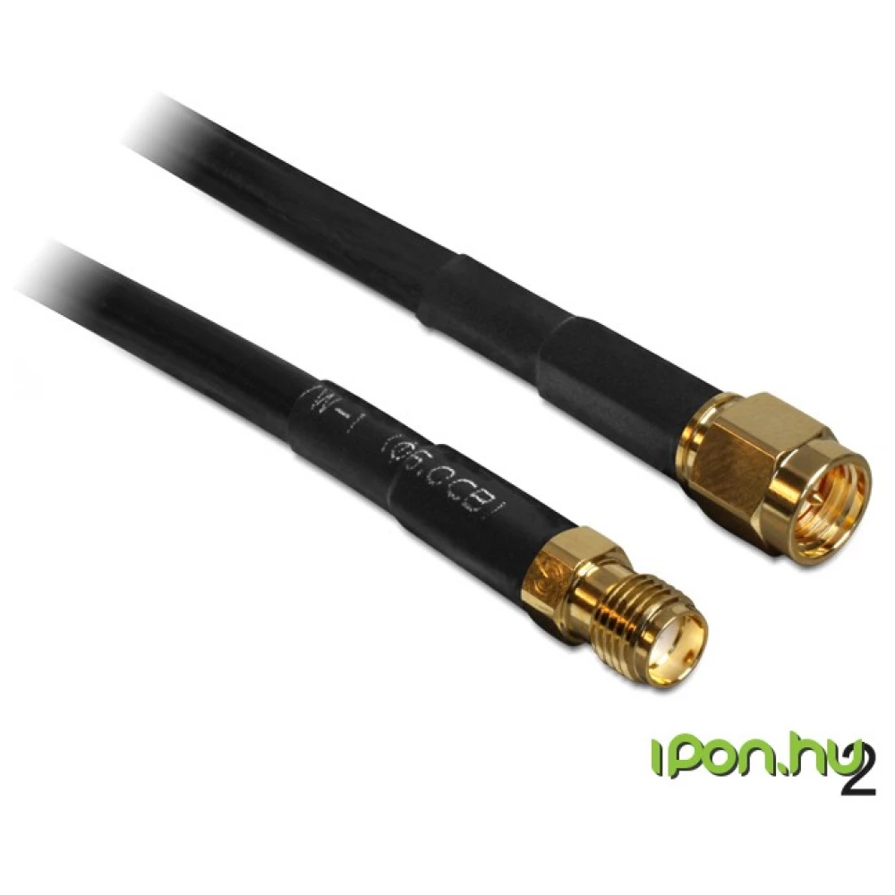 DELOCK SMA Extension cord Black 2m 88443 DELOCK SMA Extension cord Black 2m 88443