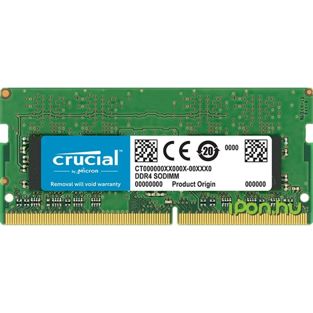 CRUCIAL 16GB Notebook DDR4 2666MHz CL19 CT16G4SFD8266
