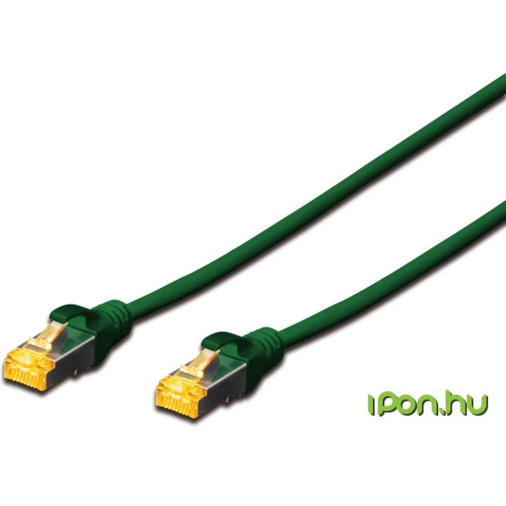 DIGITUS UTP Összekötő Zöld 25cm DK-1644-A-0025/G DIGITUS UTP Összekötő Zöld 25cm DK-1644-A-0025/G