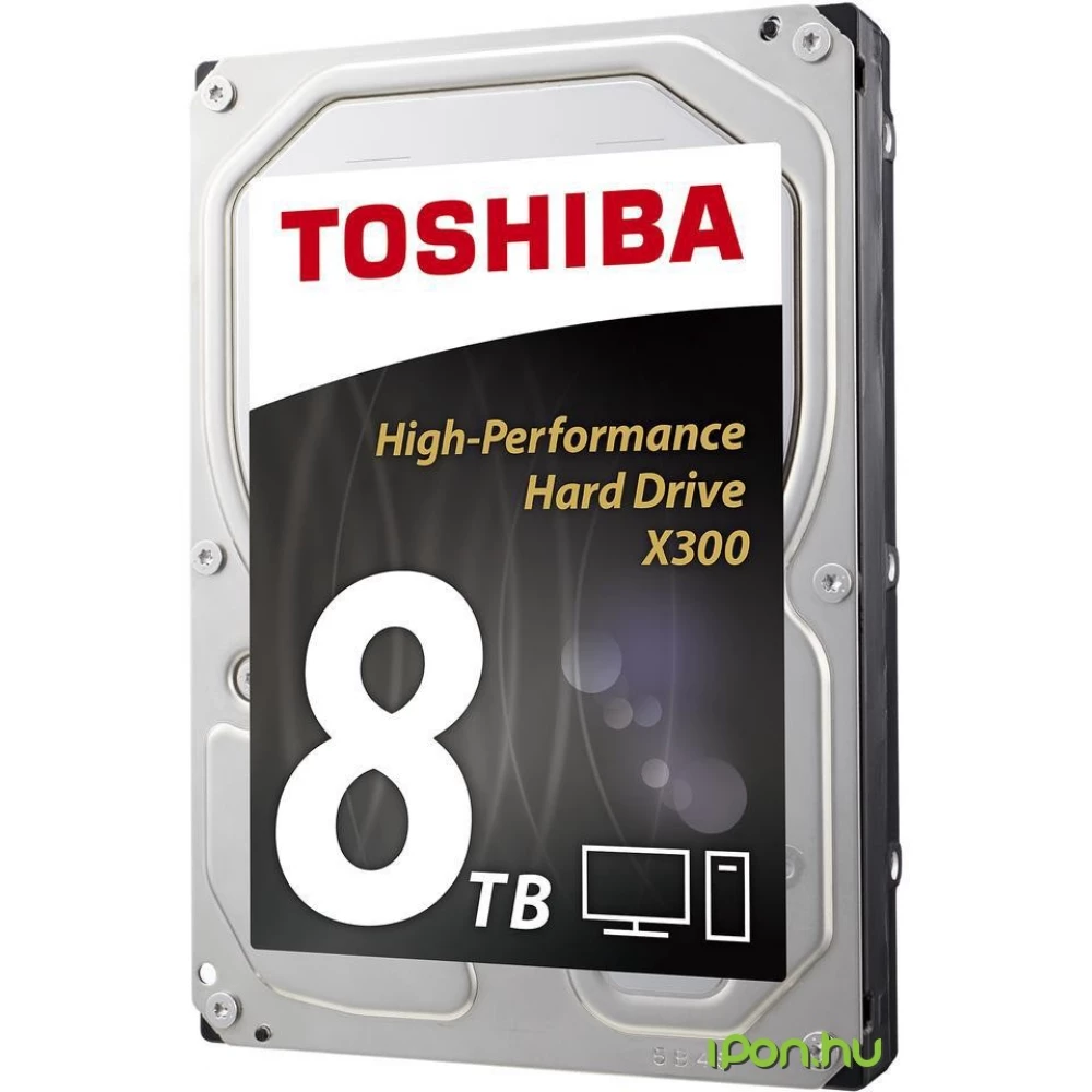 TOSHIBA X300 8TB 3.5" 7200rpm 128MB SATA HDWF180UZSVA