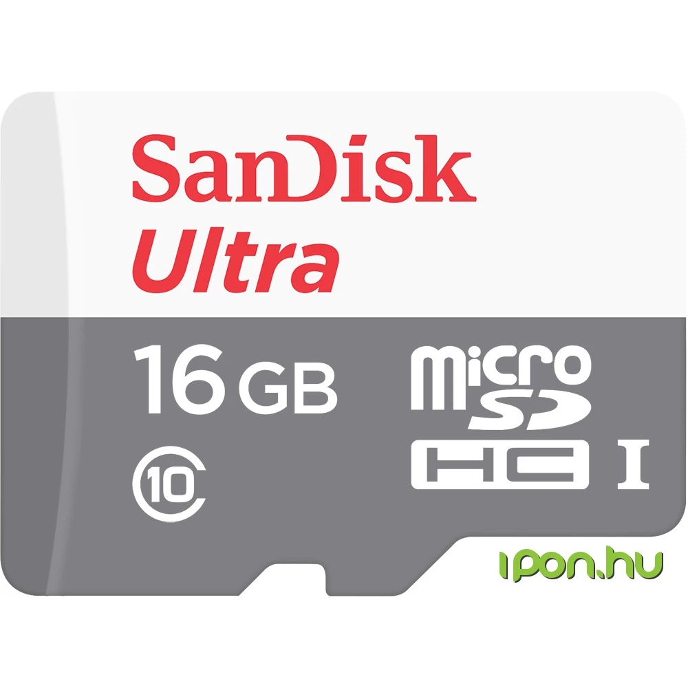 SANDISK Ultra 16GB MicroSDHC 10 MB/s SDSQUNS-016G-GN3MN SANDISK Ultra 16GB MicroSDHC 10 MB/s SDSQUNS-016G-GN3MN