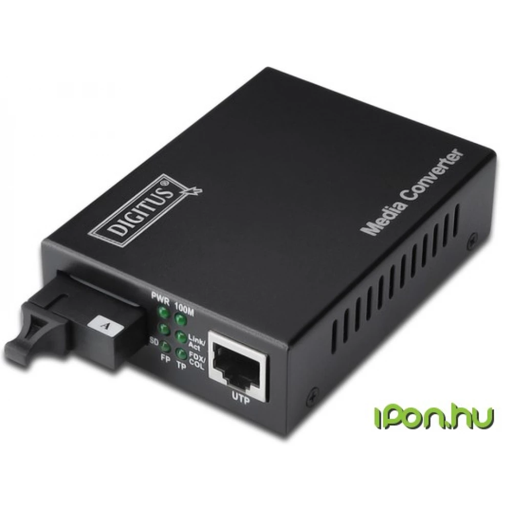 DIGITUS DN-82122 Professional Bidirectional Gigabit Media Converter RJ45 / SC DIGITUS DN-82122 Professional Bidirectional Gigabit Media Converter RJ45 / SC