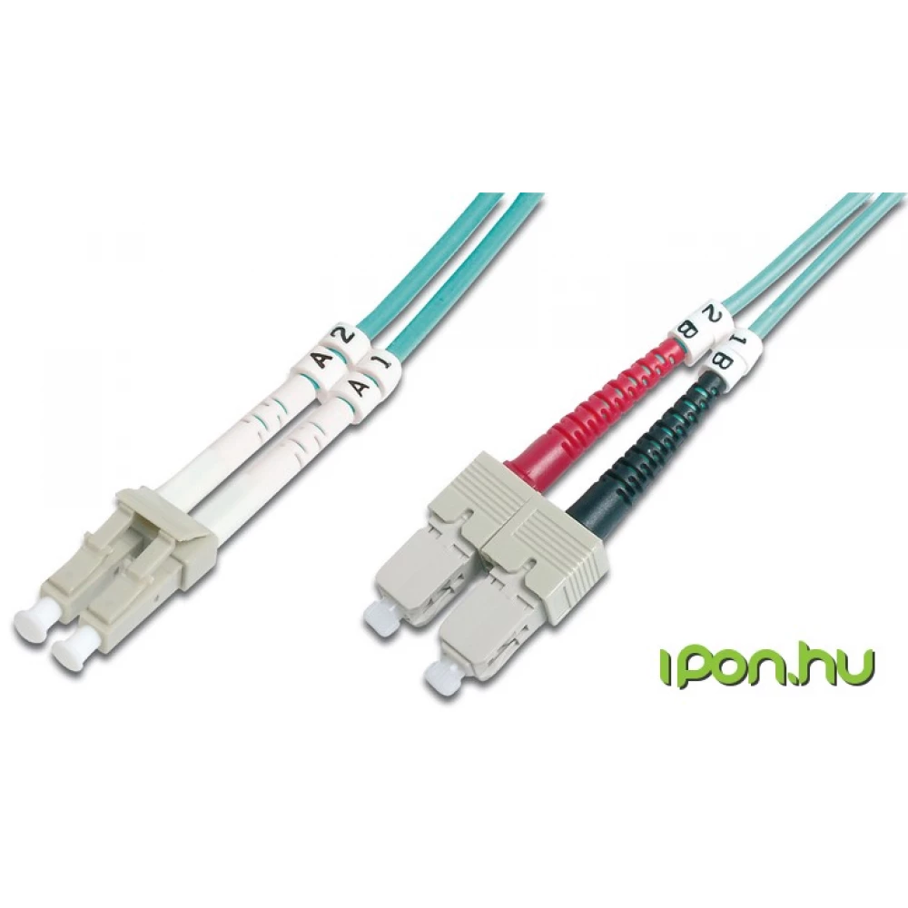 DIGITUS Fiber Optic LC Fiber Optic SC Átalakító Kék 5m DK-2532-05/3 DIGITUS Fiber Optic LC Fiber Optic SC Átalakító Kék 5m DK-2532-05/3