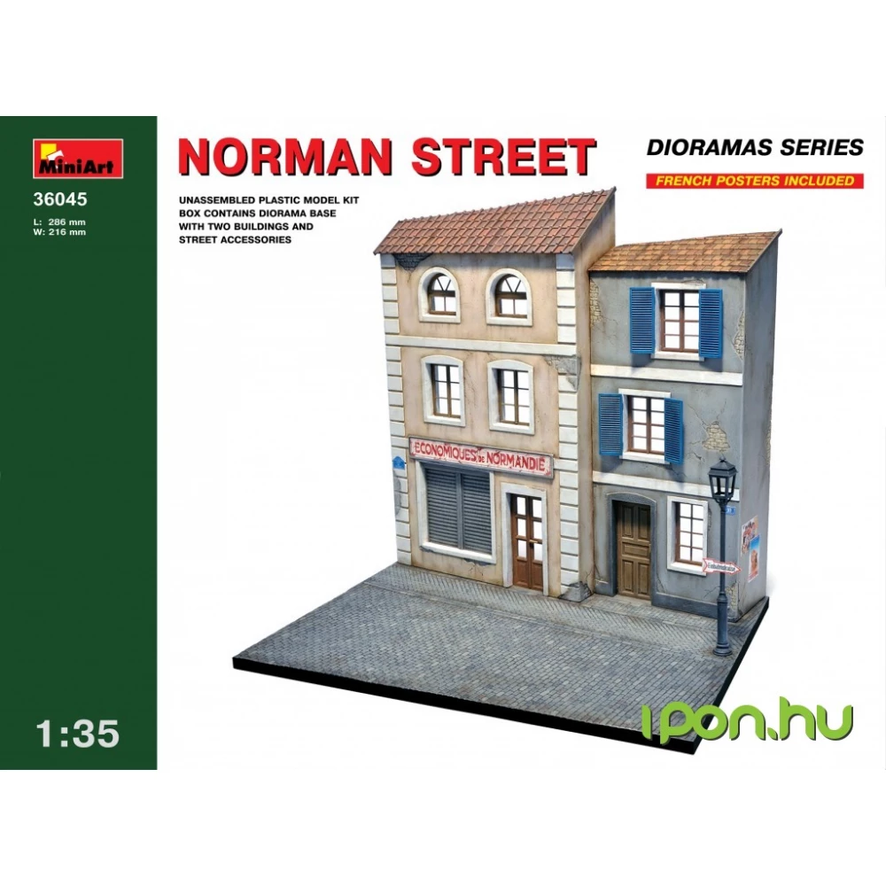 MiniArt 135 Scale Normandy City Building Construction Set Multi-colour for sale online