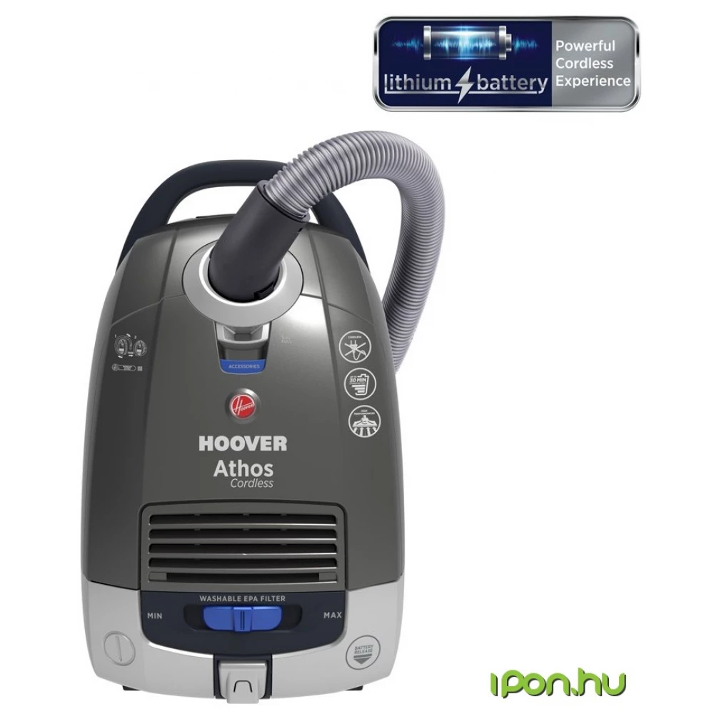 HOOVER ATC18LI 011 ATHOS Bag vacuum cleaner - iPon - hardware and software  news, reviews, webshop, forum