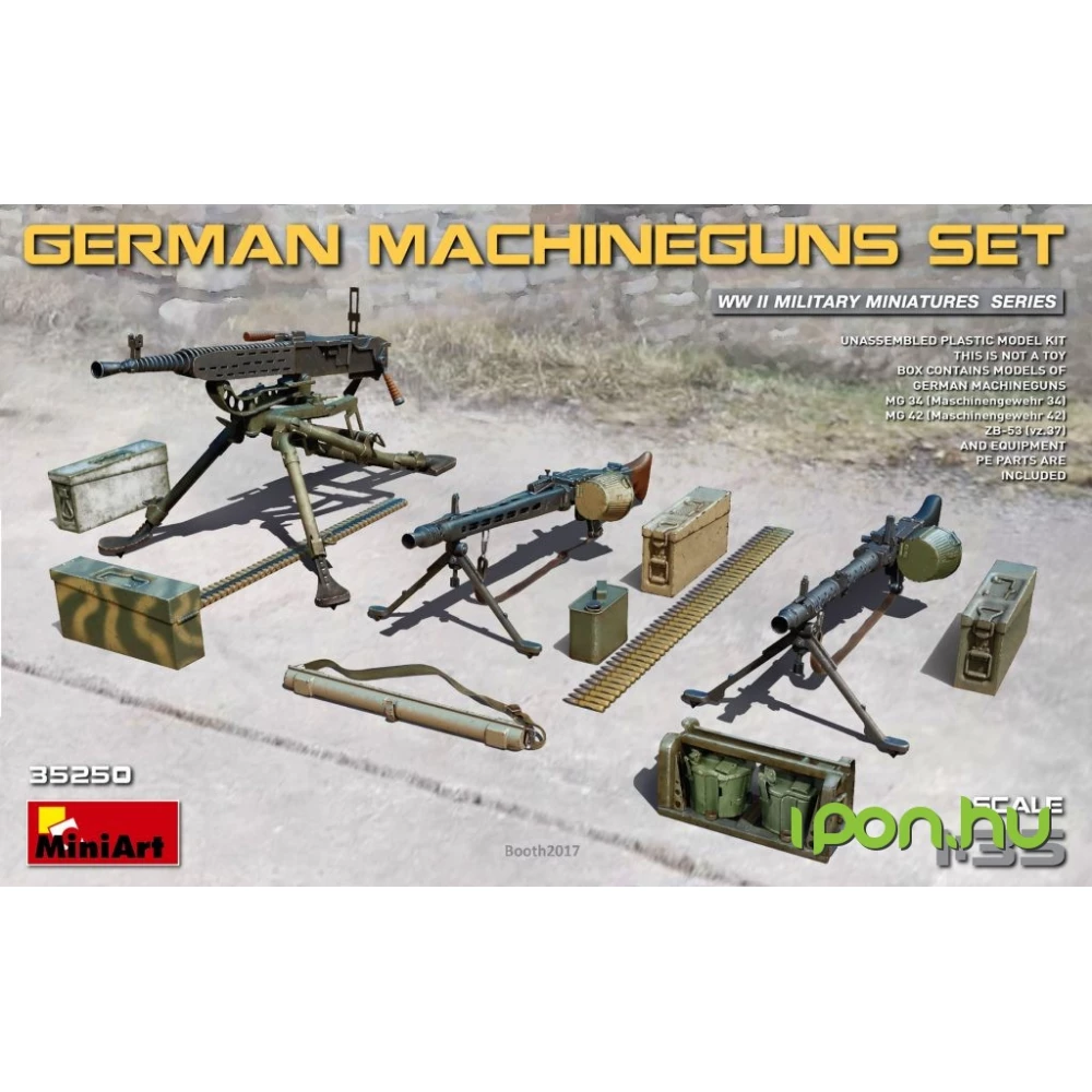 MINIART 1/35 Njemački machine gun set vojni model dodatna MINIART 1/35 Njemački machine gun set vojni model dodatna