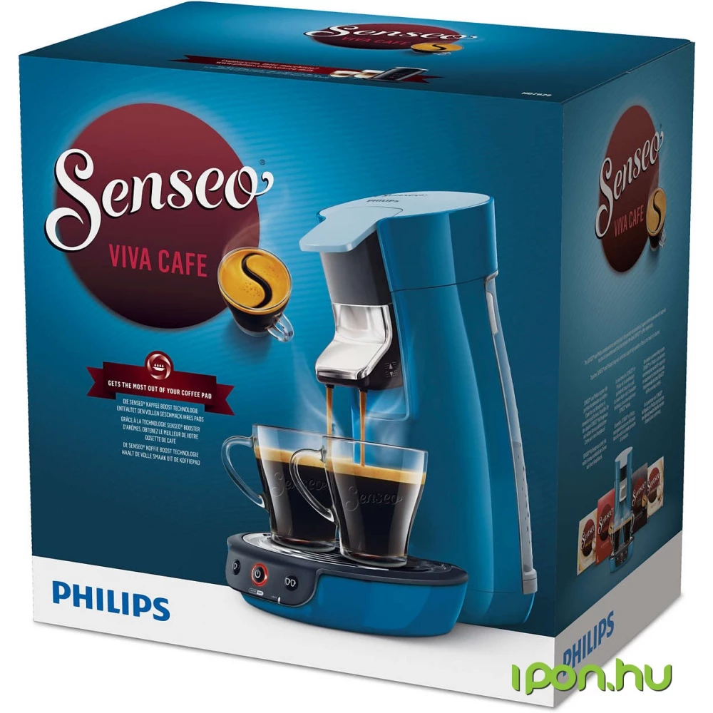 naald Ingrijpen Identificeren PHILIPS HD7829/70 Senseo Viva Café pod coffee maker blue (Basic guarantee)  - iPon - hardware and software news, reviews, webshop, forum
