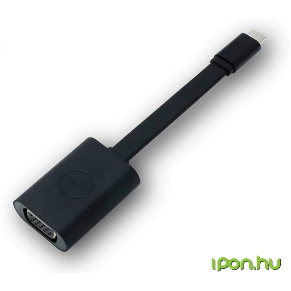 DELL USB 2.0 Type C VGA/D-Sub Transformator Schwarz 10cm DBQBNBC064 DELL USB 2.0 Type C VGA/D-Sub Transformator Schwarz 10cm DBQBNBC064