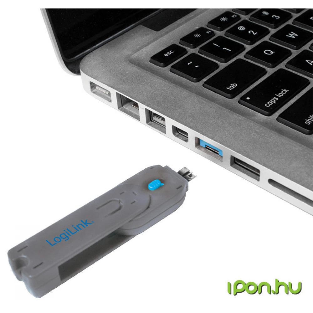 LOGILINK USB port blocker (1x key and 8x locks) - iPoncomp.com