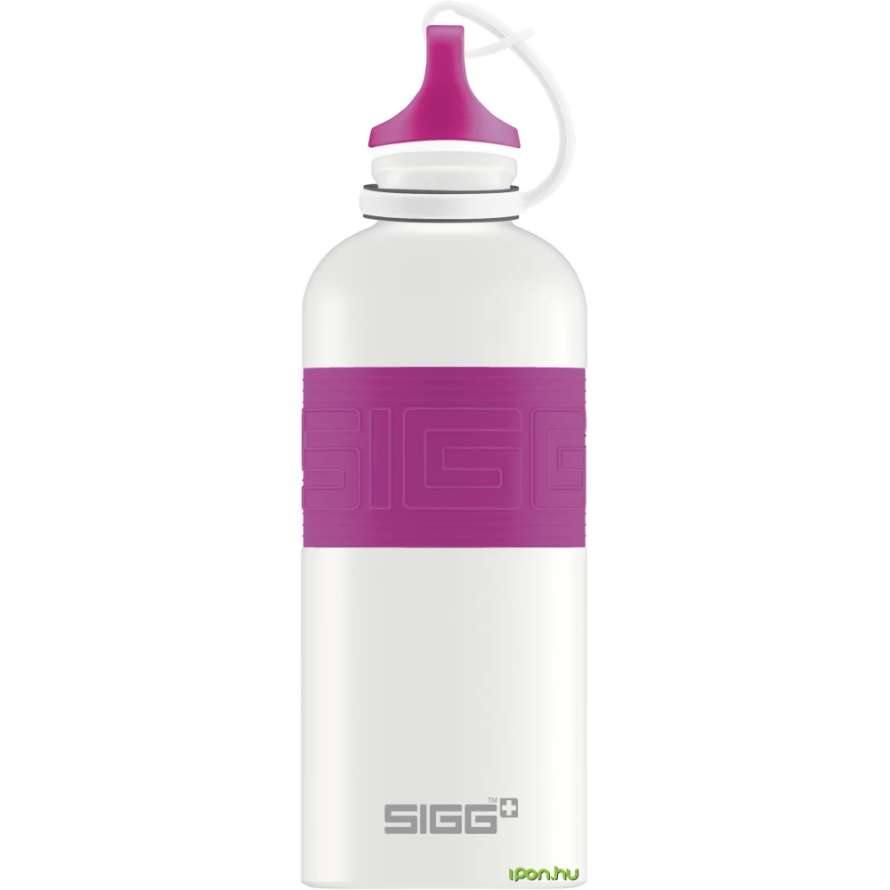 SIGG 8687.40 Alu CYD Pure White Berry 2.0 0.6 l aqueous bottle white / lila  - iPon - hardware and software news, reviews, webshop, forum