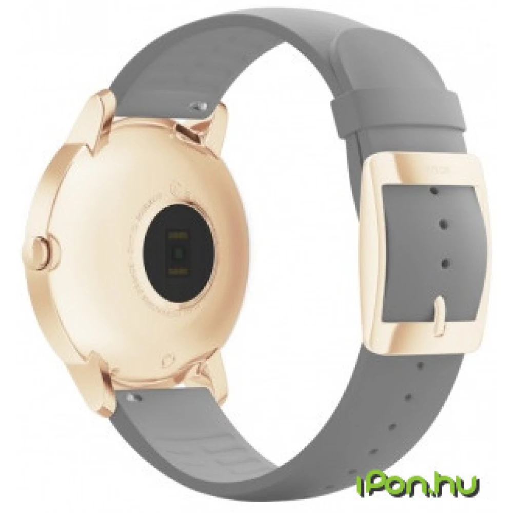 NOKIA Steel HR 36 mm gold grey silicone strap iPon hardware