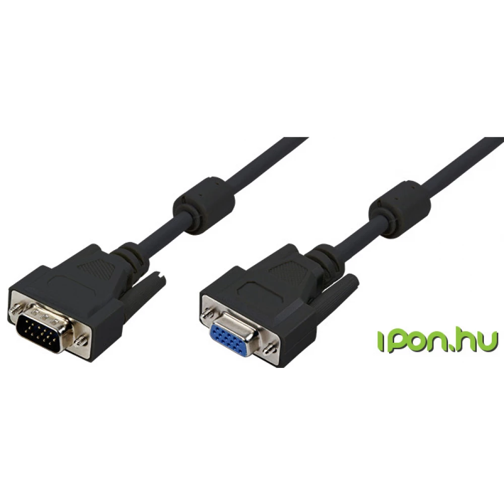 LOGILINK VGA/D-Sub Connector Black 20m CV0022 LOGILINK VGA/D-Sub Connector Black 20m CV0022