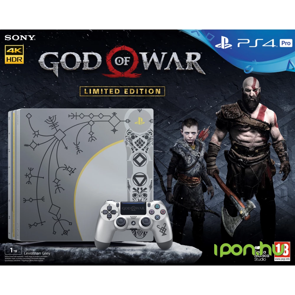 SONY PlayStation 4 Pro 1TB Limited Edition Console (God of War