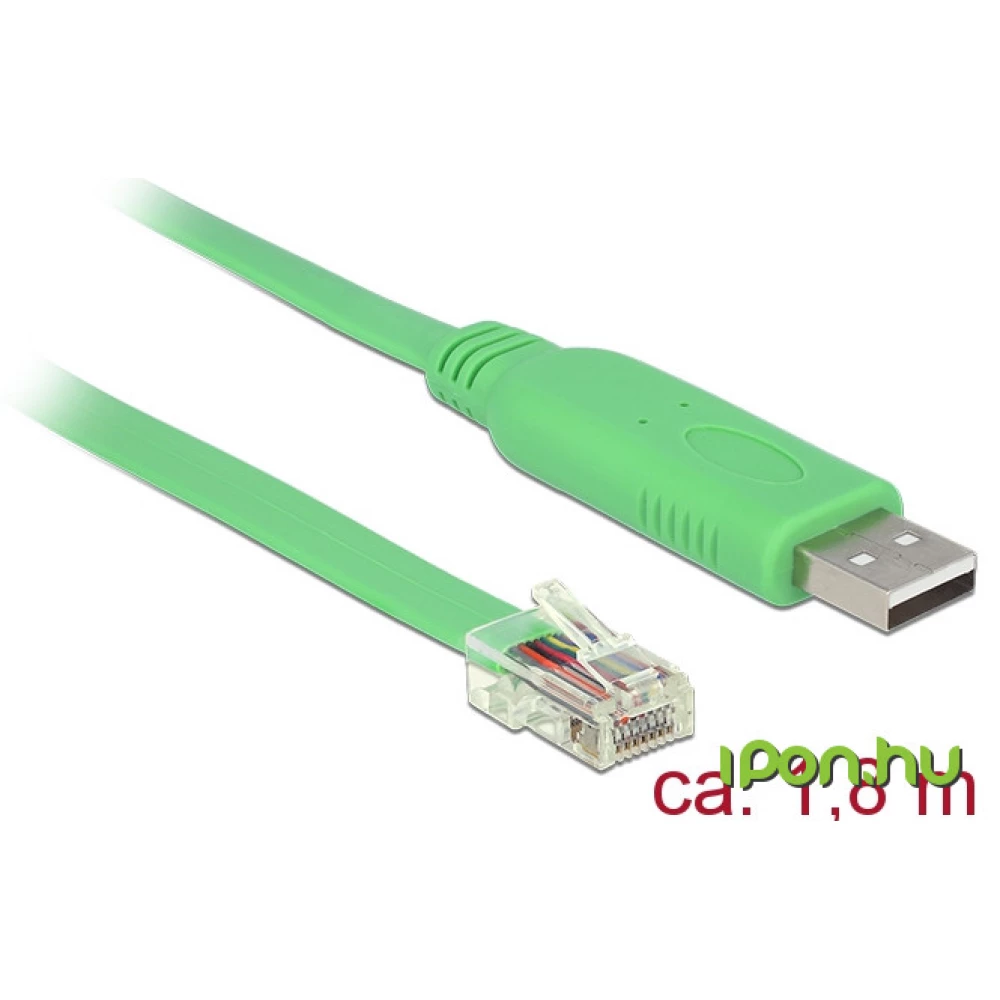 DELOCK USB Converter Green 1.8m 62960 - iPon - hardware and software reviews, webshop, forum