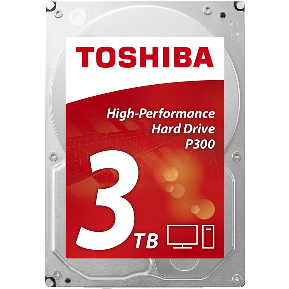 TOSHIBA P300 3TB 3.5" 7200rpm 64MB SATA HDWD130UZSVA