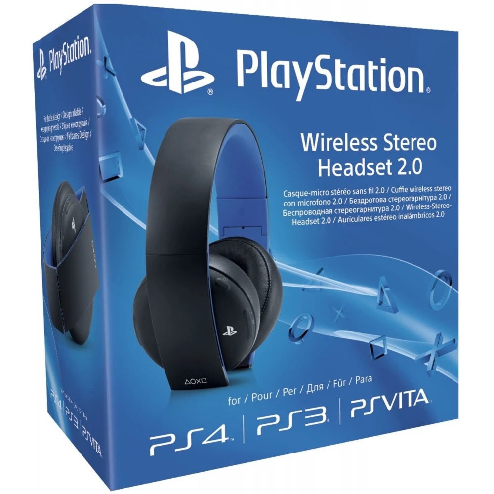 SONY PlayStation 4 Wireless Stereo Headset 2.0 black - iPon - hardware and software news, webshop, forum